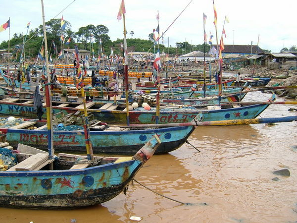 Fishing Boats at Dixcove