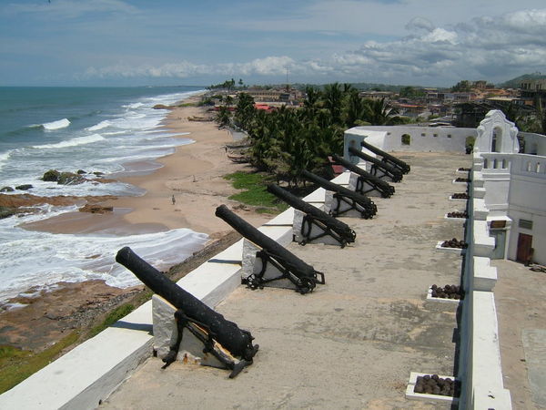 View From Cape Coast Castle