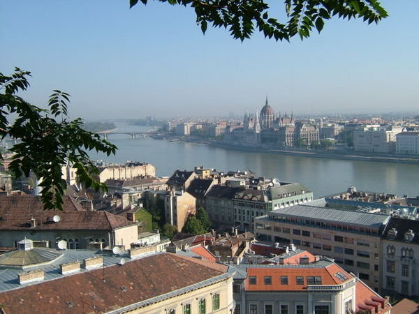 The Impressive Parliament Building Beside the Danube