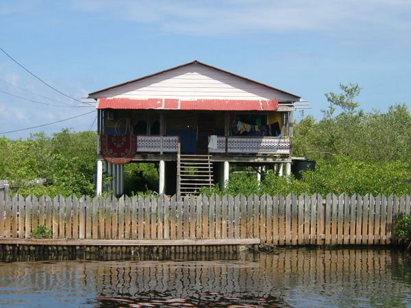 Typical House on Utila
