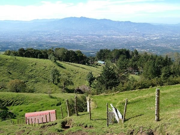 View of Heredia and the Central Valley