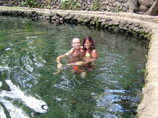 Volcanic Cold Spring on Isla de Ometepe (how is that possible?)