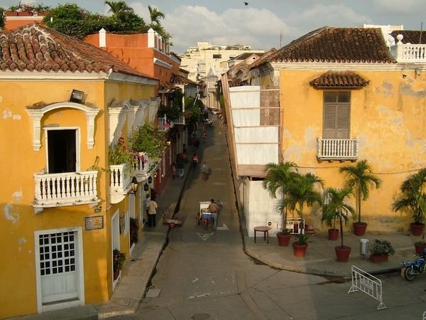 A View of Old Cartagena from the City Walls