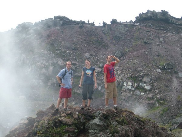 Inside The Crater of Volcan Izalco