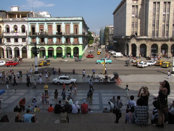 View from El Capitolio Nacional, La Habana
