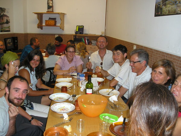 Dinner in the Convent at Carrión de los Condes