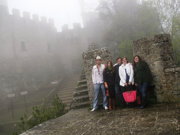 The Gang at Rocca Cesta