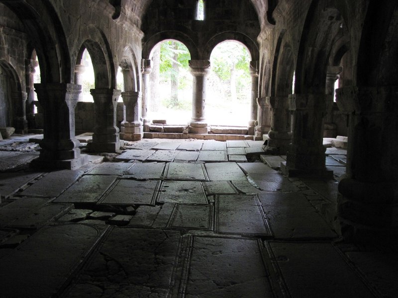 Inside Haghpat Monastery