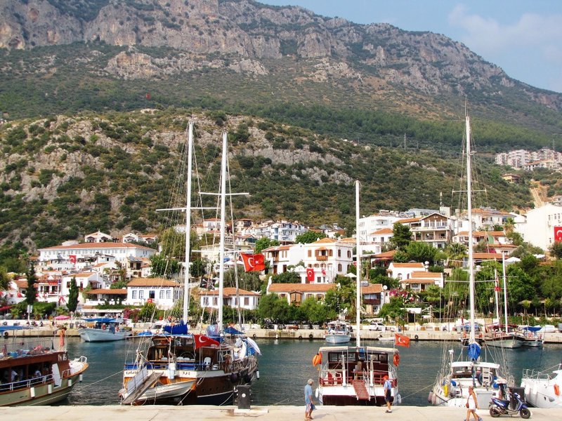 The harbour at Kaş