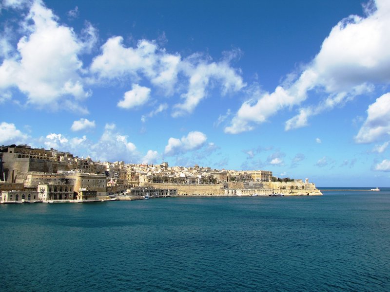 La Valletta from Senglea