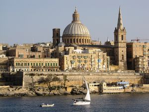 La Valletta from Sliema