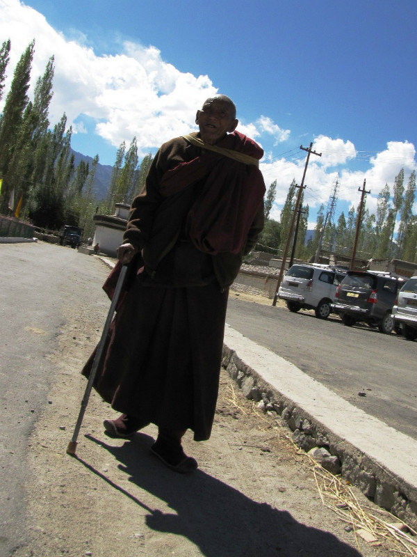 Monk at Thikse