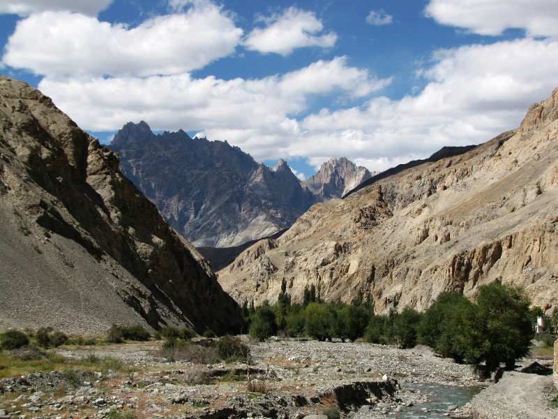 Zanskar Mountains beyond the Markha Valley