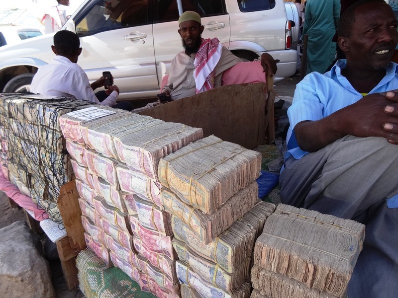 Money changers in Hargeisa