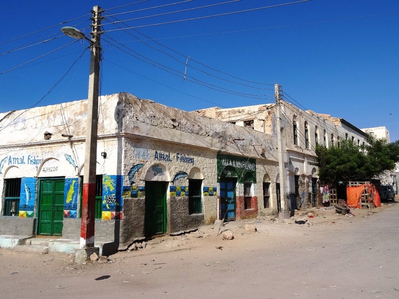 Quiet streets of Berbera