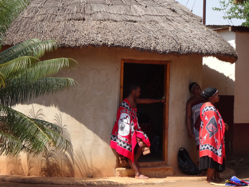 Swazi traditional village