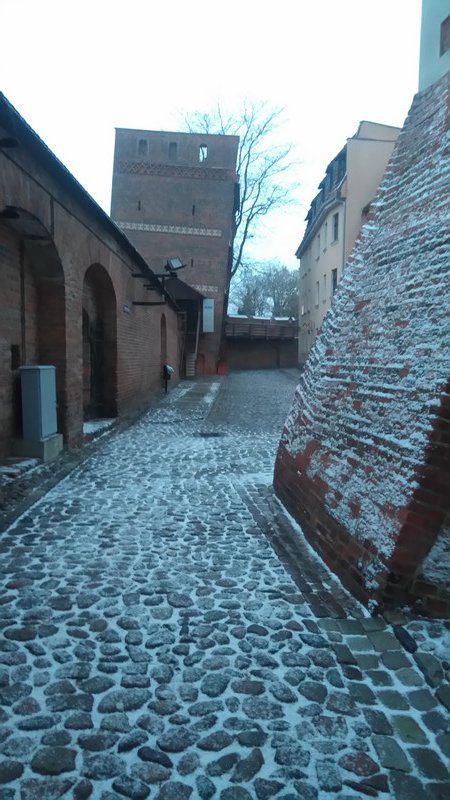 The leaning tower of Torun