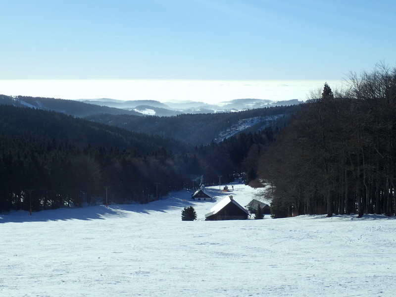 From the ridge above Zieleniec looking over the Czech Republic