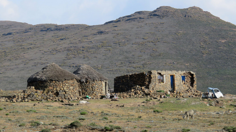 Some of the many knackered houses by Sani Top