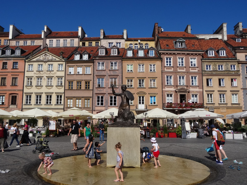 Warsaw Old Town Market Place