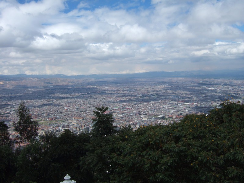View of Bogotá from Monserrate, Bogotá