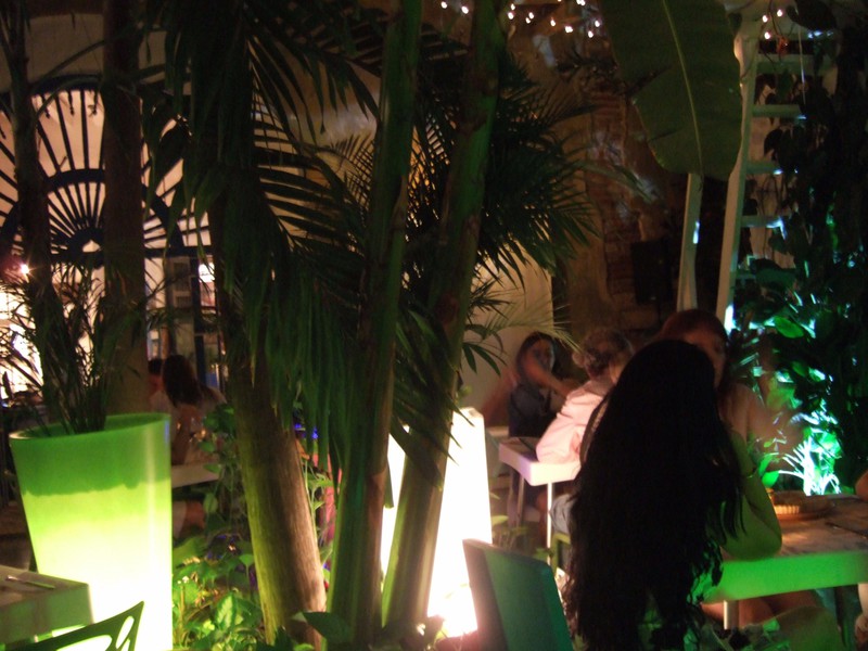 One of the restaurants I ate in, Cartagena