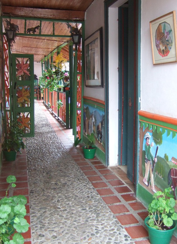 Painted facades, Guatapé