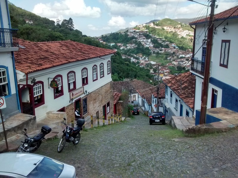 Ouro Preto, typical street