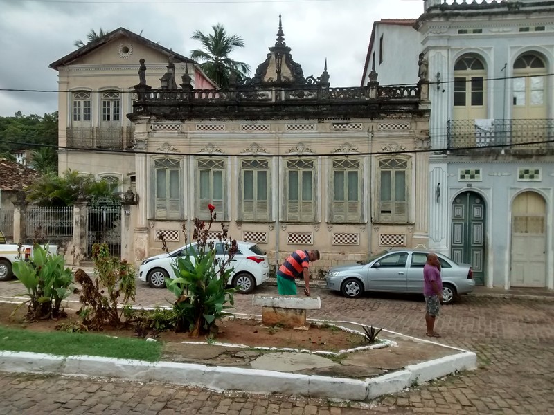 The former French Vice- consulate building, Lençóis