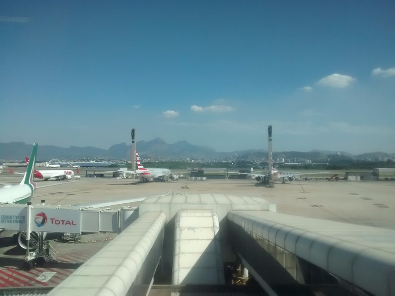 Last view if Rio from the airport