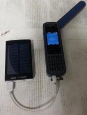 solar charger.& sat phone