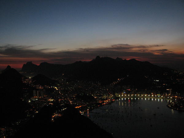 Night view of Rio