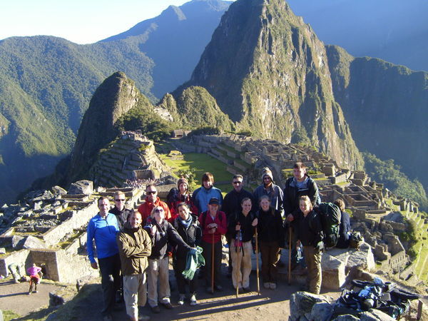 Group at Macchu Picchu