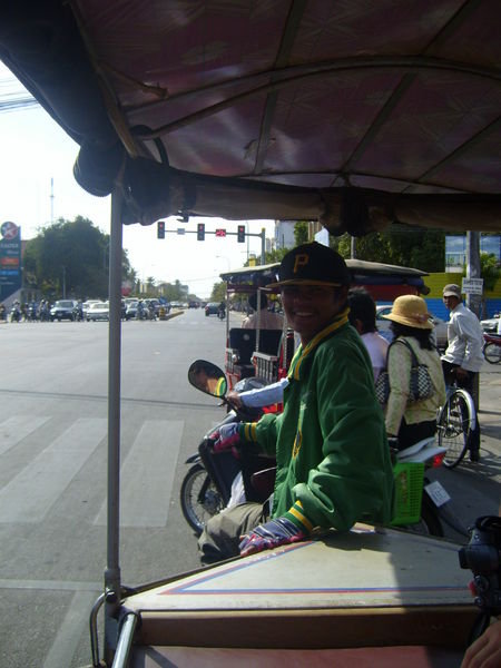 Our guide in Phnom Penh