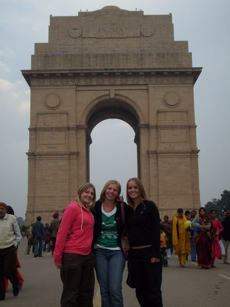 Us at India Gate