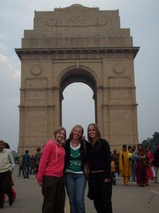 Us at India Gate