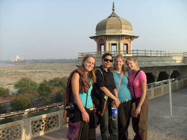 Us at Agra Fort