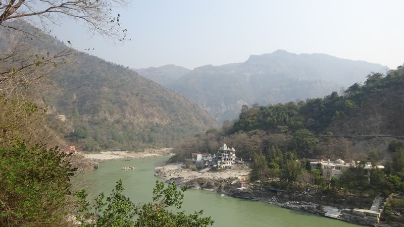View of Ganges from Rishikesh
