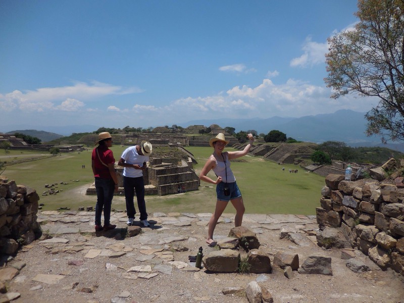Just owning it at Monte Alban