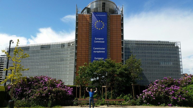 EU Commission building.