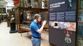 Brendan at the military history museum.