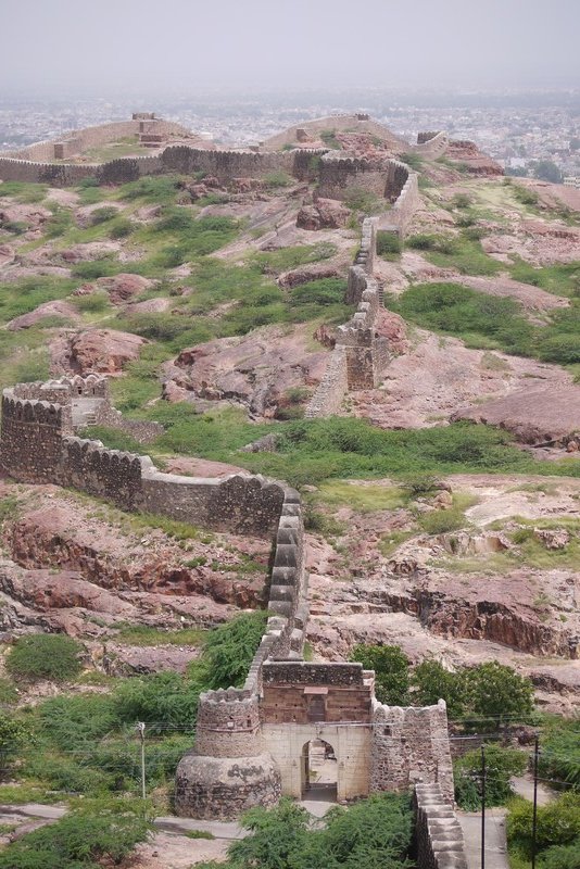 Mehrengarh Fort outer walls