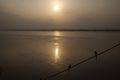 Ganges River morning view, Varanasi.
