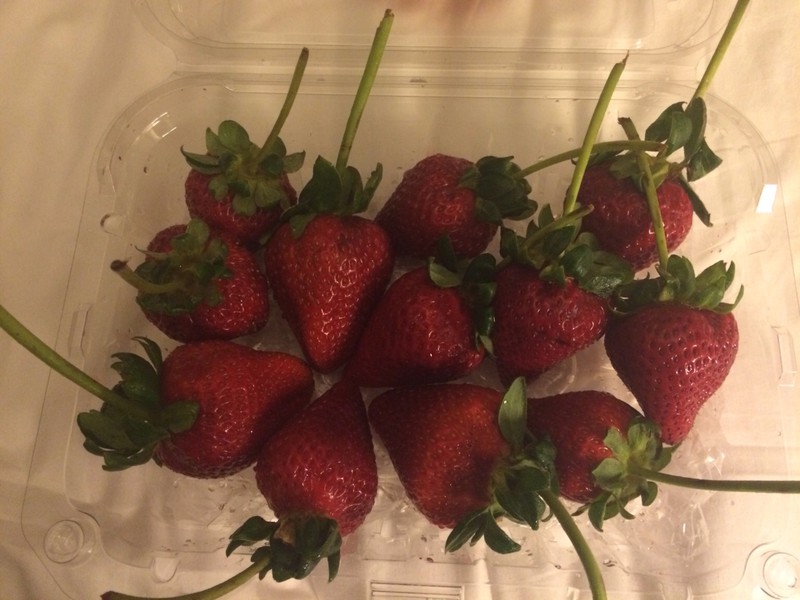 Local strawberries