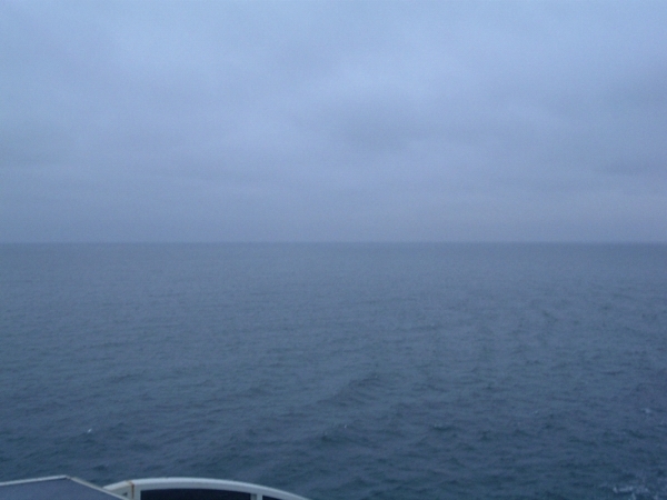 deep cold gray north sea