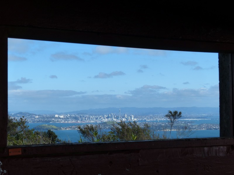 Room with a view Rangitoto Summit Bunker