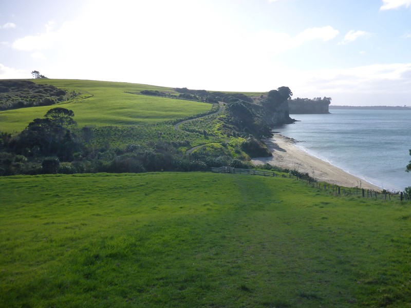 Long Bay Coastal Walk - view to Grannys Bay