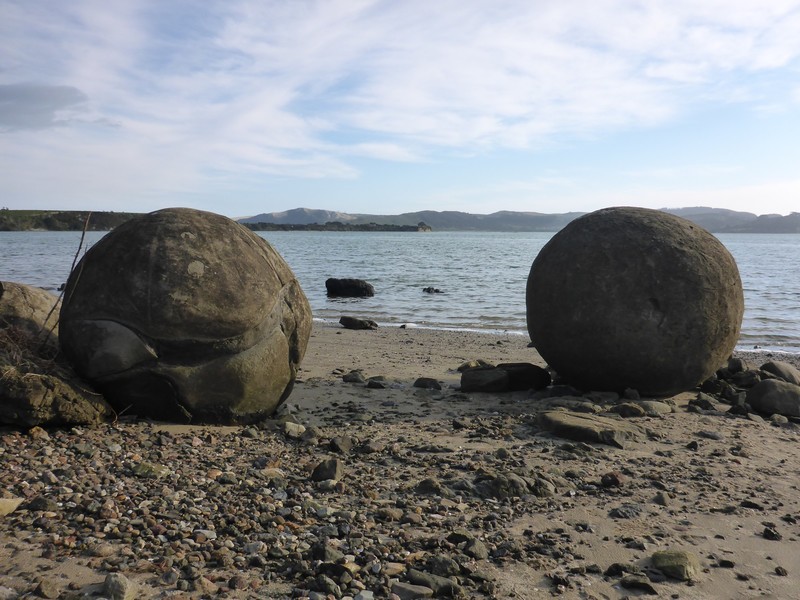 Try throwing these rocks Lance - Koutu Boulders