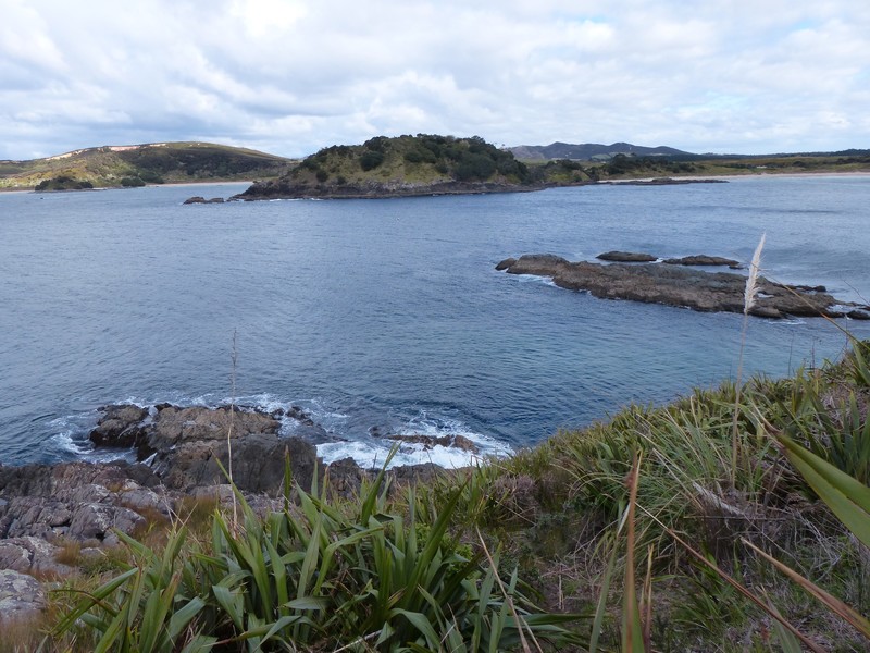Omahuri view across to Waikato Bay and Maitai Bay