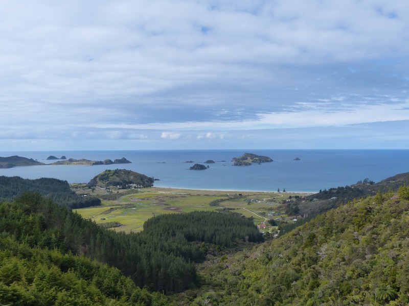 View Down to Matauri Bay